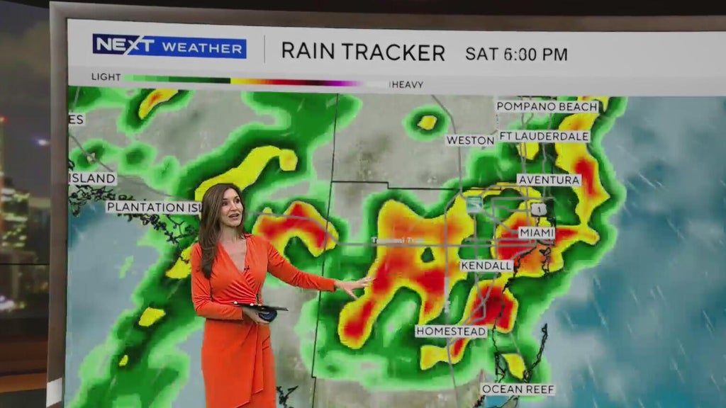 Spotty showers possible in South Florida Thursday before heavy rain, flood threat arrives this weekend β CBS Miami, Marco Island Sports news