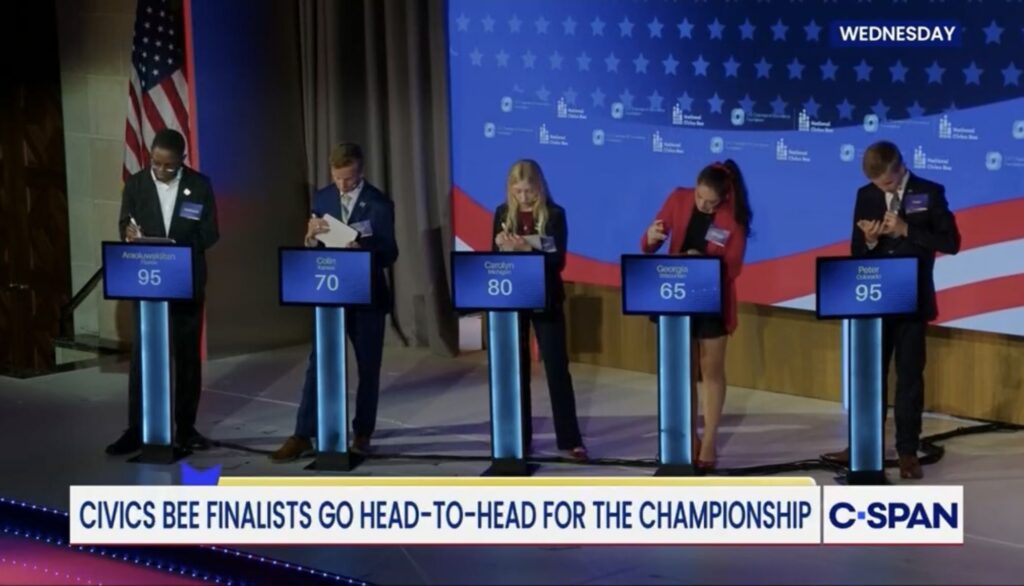 Colorado student wins top prize at National Civics Bee Championship — Florida Phoenix, Marco Island Schools news