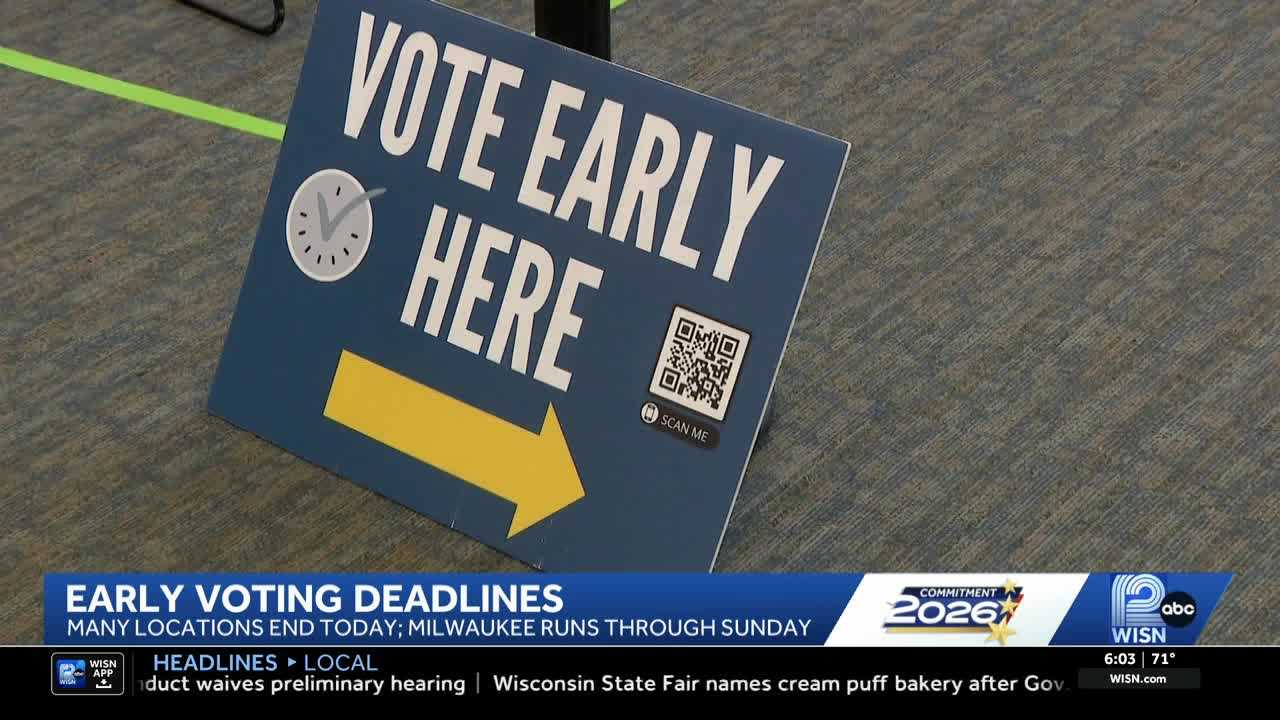 Early in-person voting begins in Wisconsin: Locations and key election deadlines — WISN 12 Milwaukee, Marco Island Government news