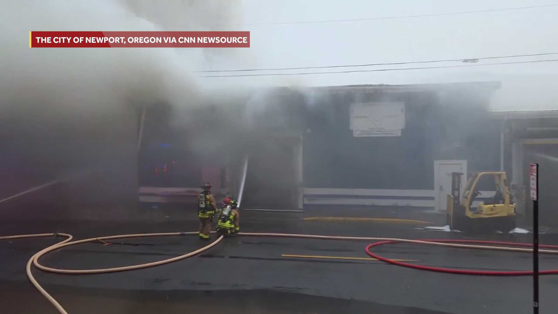 Possible ammonia contamination prompts evacuations after Oregon seafood plant fire, officials say — WESH 2 Orlando, Marco Island Schools news