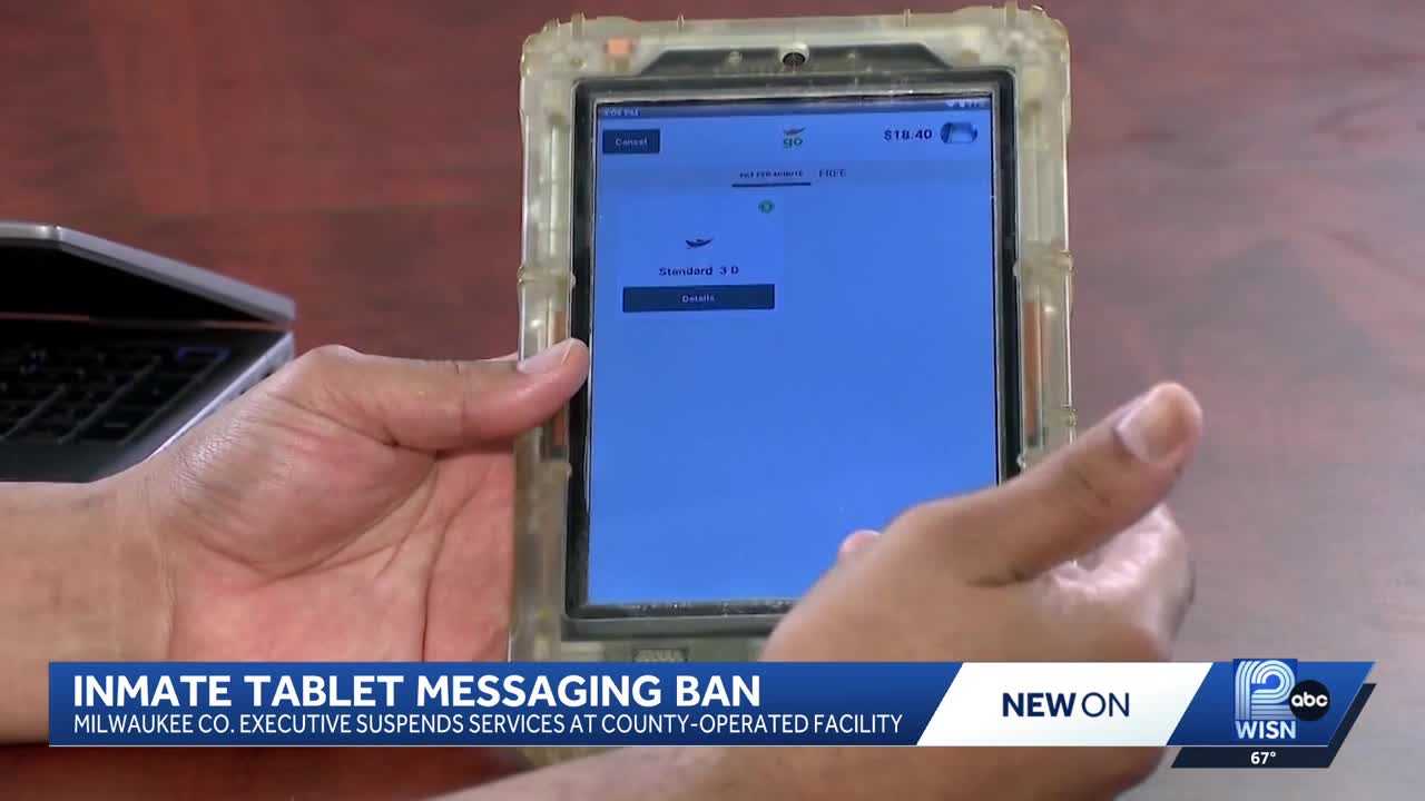 Milwaukee County Sheriff's Office suspends messaging feature on jail tablets — WISN 12 Milwaukee, Marco Island Community news