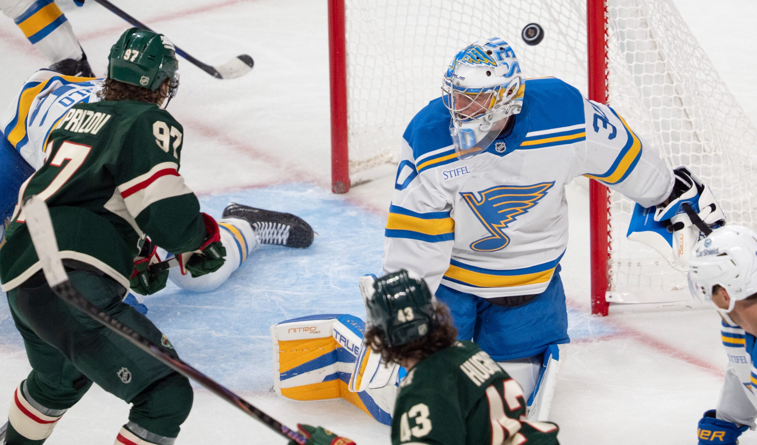 Latest Update on Wild Superstar After Illegal Hit by Blues Goalie — Minnesota Sports Fan