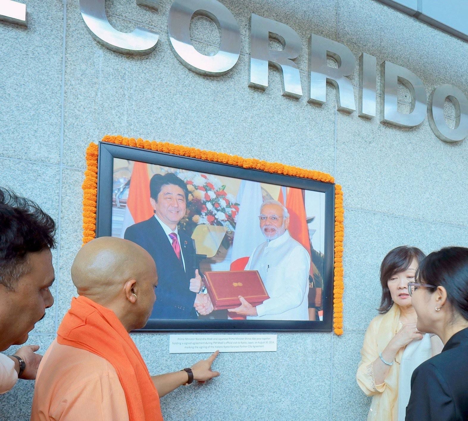  Corridor named after late PM Abe completed in India  — Japan Times