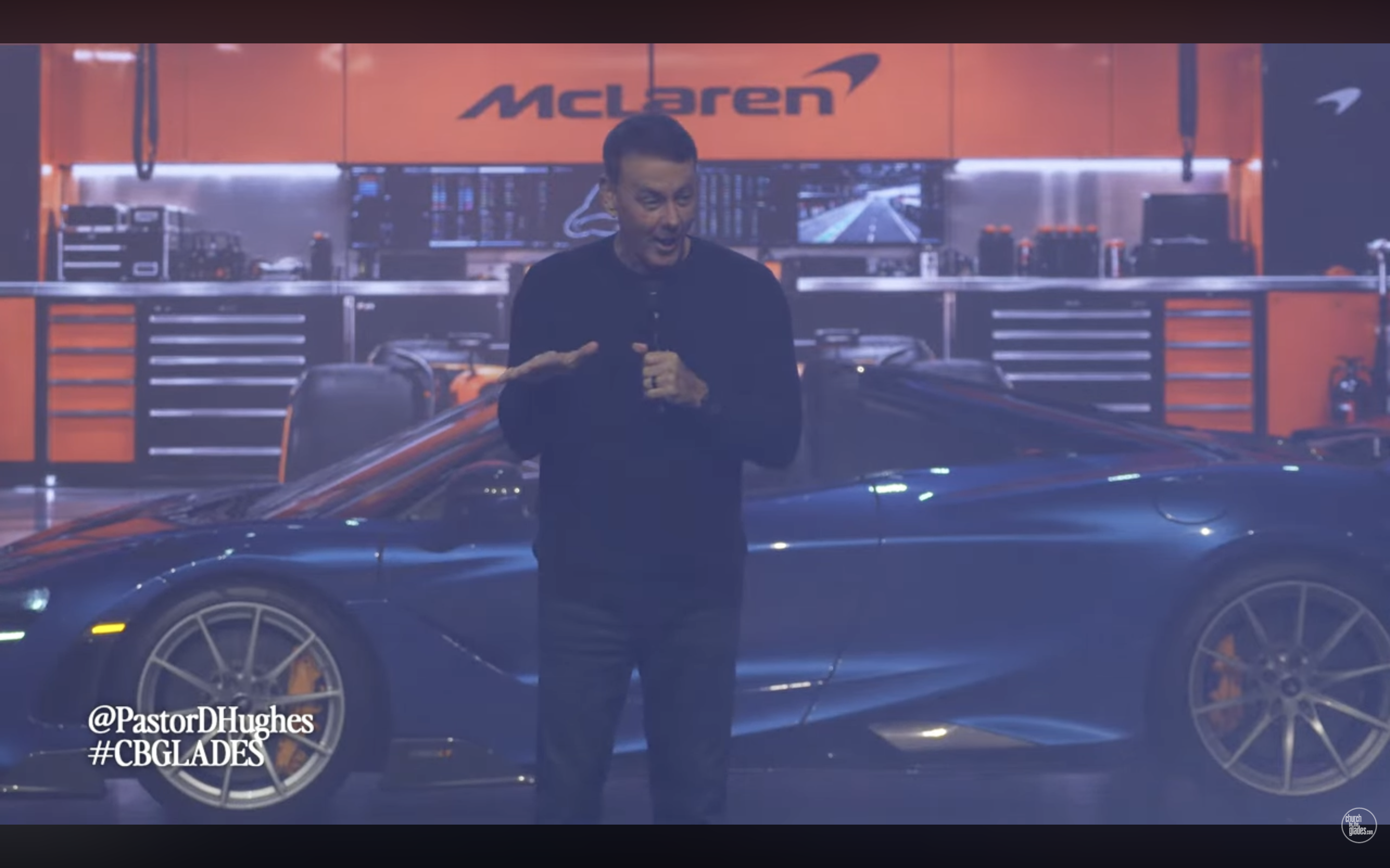 VIDEO: Coral Springs mega church pastor drives McLaren on stage during service — Miami New Times, Marco Island Dining news
